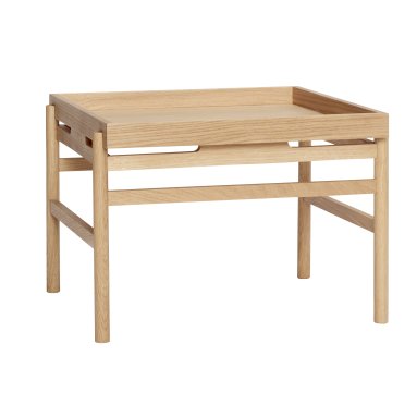 HÜBSCH CUBE SOFABORD NATUR - 63