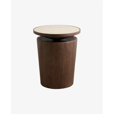 NORDAL KWANDO SIDEBORD M/TRAVERTINPLADE - 50